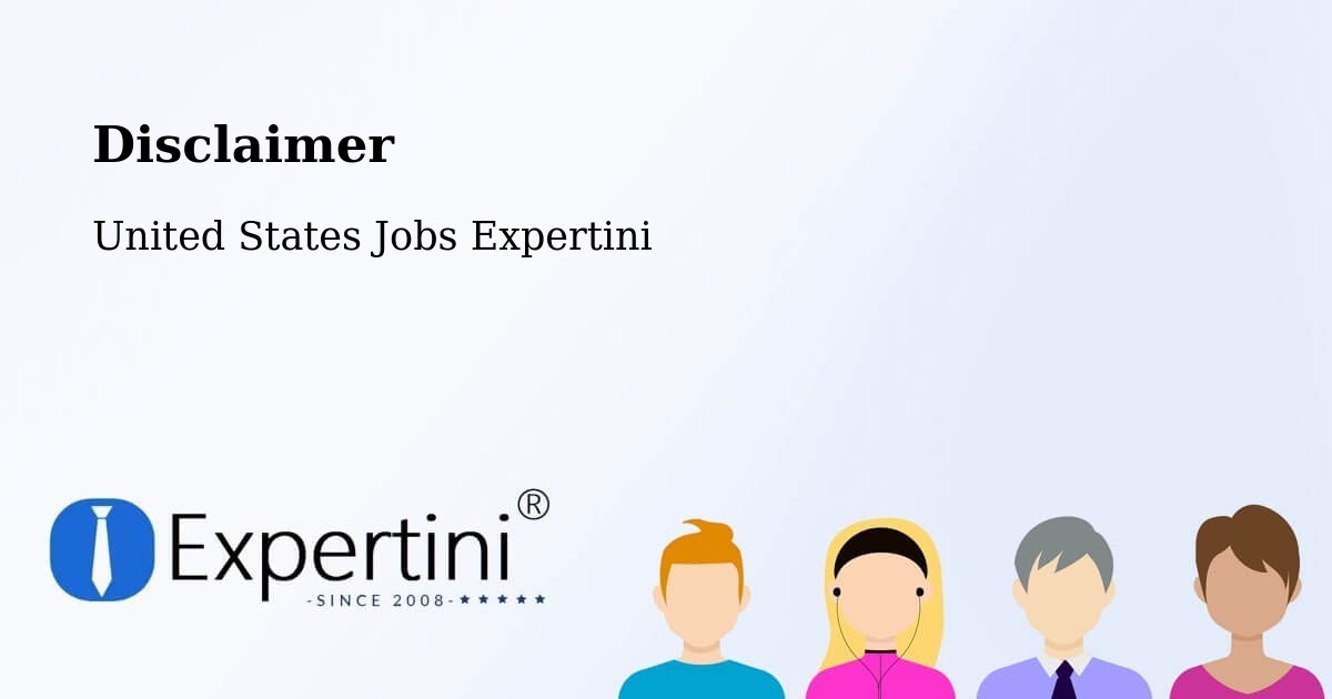 Disclaimer - United States Jobs Expertini